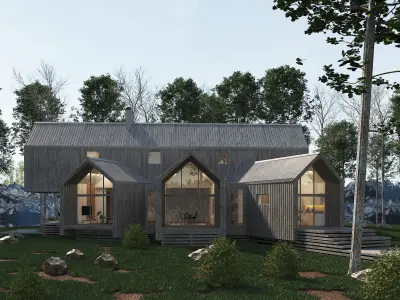 Villa Sunnano 3D model