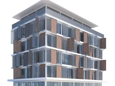 3D Buildings HD 3D Model Pack