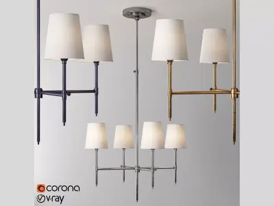 bryant chandeliers 3D model