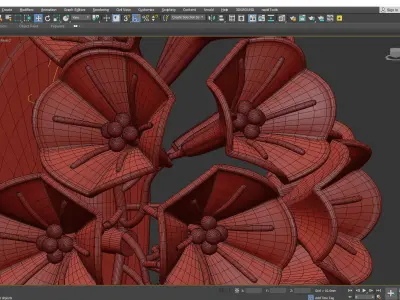 Corbett Jasmine Wall Sconce 3D model