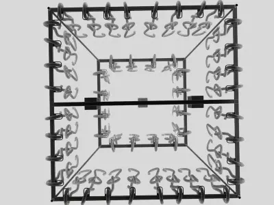 Chandelier medusa 5120 3D model