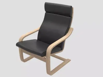 Poang Chair 3D model