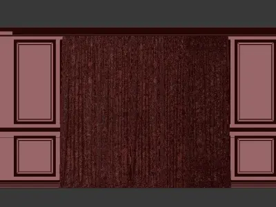 Curtain Set 54 3D model