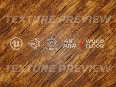 PBR Wood Texture Seamless 4K Photorealistic 06 - Archviz - Games Texture