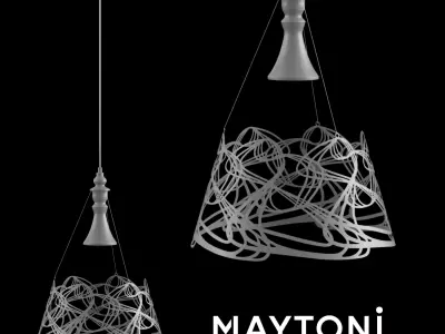 Pendant Lantern MOD229-PL-01 Maytoni Free 3D model