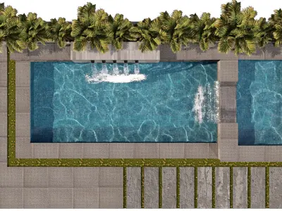 SWIMMING POOL NO38 A 3D model