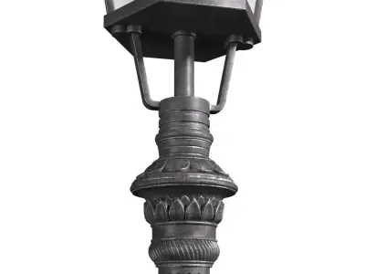 Classic street Outdoor landscape light Lamp Lantern 3D model purchase