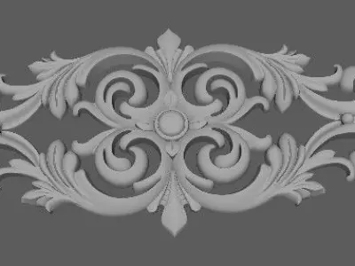 Decor for furniture 3D model 53