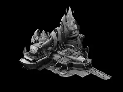 Crystal - Resource Room 3D model