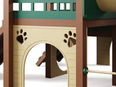 Dog training ground equipment 3 by TerraBound Solutions 3D model