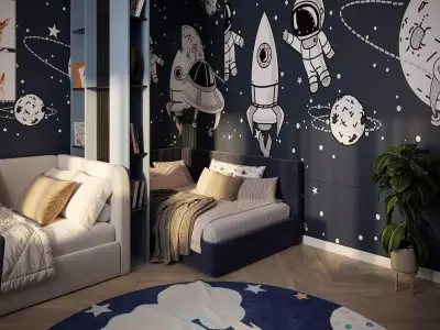 the room for childrens  3D model