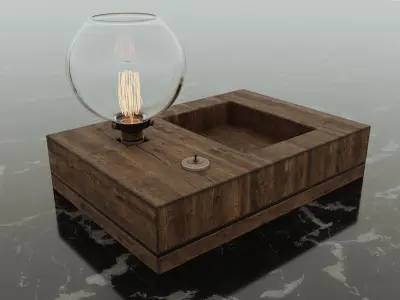 Table Light 3D model purchase