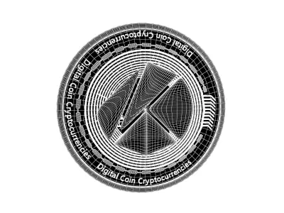 Klaytn Coin v3 001 3D model