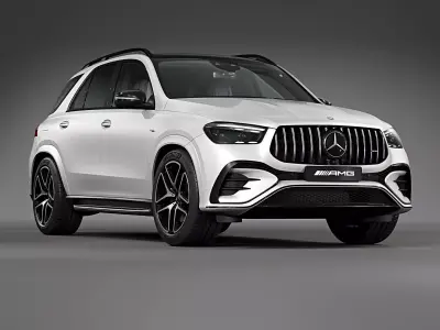 2024 Mercedes-Benz GLE 53 AMG 3D model