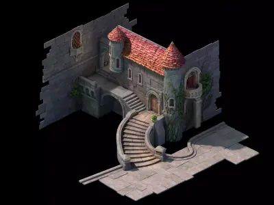 Snow White - Residence 03 3D model