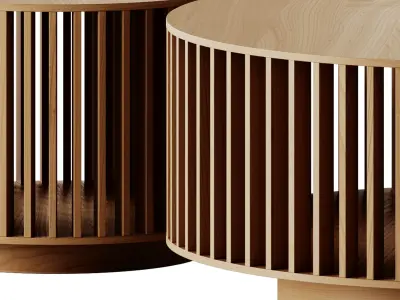 Fondu Giostra Coffee Tables 3D model
