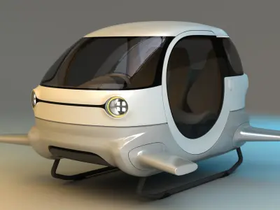 Kancil EV-8 Fly 3D model