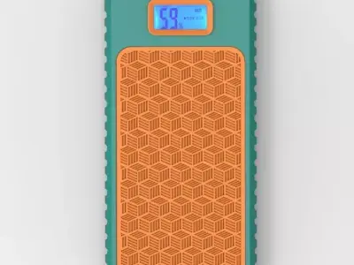 Power Bank 10K Enclosure Square Box Style 3D print model