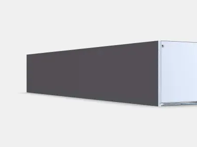 HAVBACK Column with door Low-poly 3D model