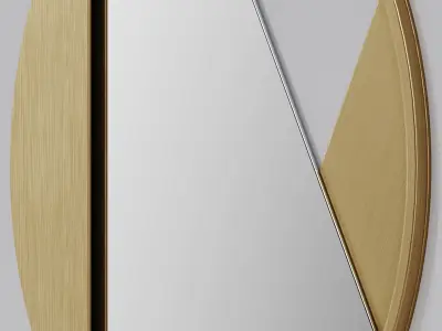 Revolution Wall Mirror 3D model