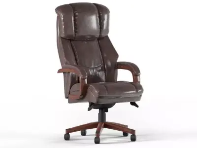Leather Executive Office Chair Prime 3D model