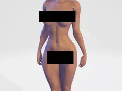 2B - YoRHa Number 2 Type B from Nier Automata game - NSFW 3D print model