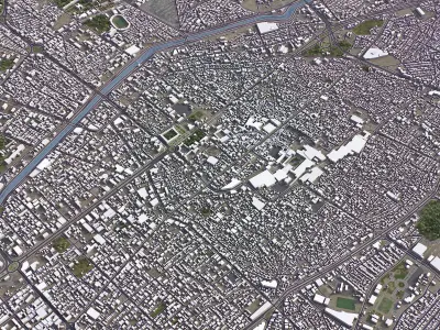 Shiraz Low-poly 3D model