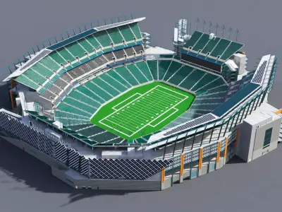 Lincoln Financial Field 3D model