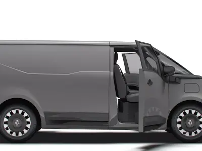 Renault Trafic e Tech HQ Int 2026 3D model