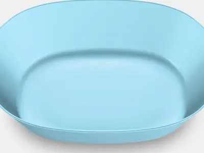 TORKIS laundry basket flexible 3D model