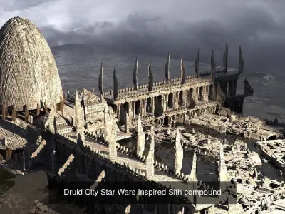 Irish Druid Collection  3D Model Pack