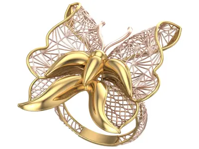 Golden Wings-Wings of Summer-Half Set-H2-6 3D print model