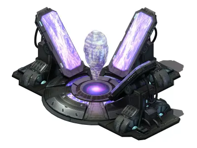 Crystal - Power Plant 03 3D model