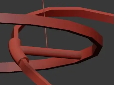 RINGER LINEAR CHANDELIER 3D model