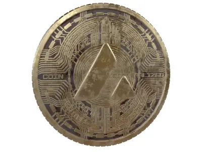 Avalanche Coin v7 005 3D model