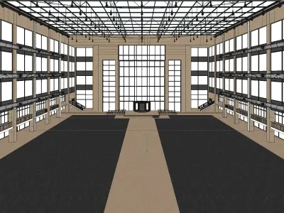 Bruxelles Justus Lipsius 3D model