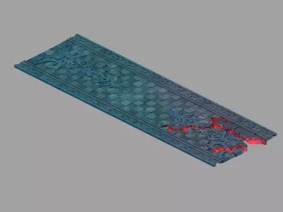 Underground Palace - Exit Floor 01 3D model