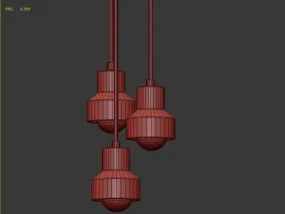 Romatti Monaco Hanging Lamp 3D model