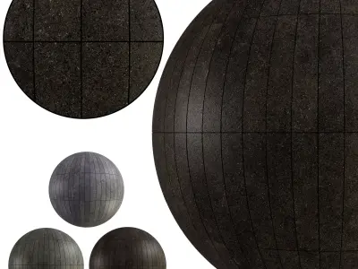 Stone Porcelain Tile - Seamless Texture