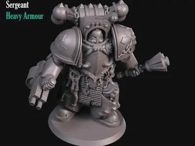 Heavy Armour 3D print model