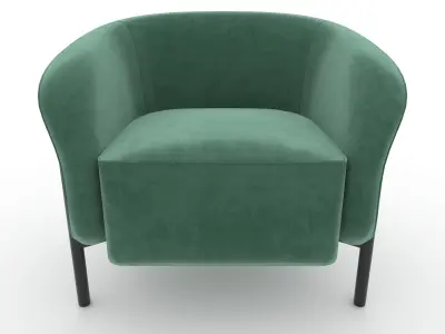 Armchair 64 3D model