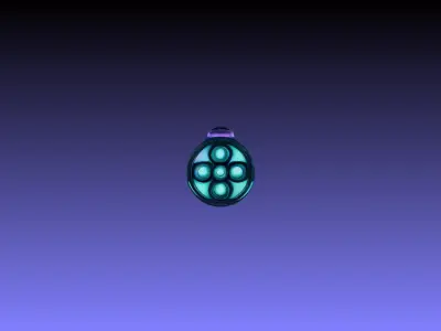 Syntherion Pulsecaster Sci-Fi Energy Cannon 3D Model  Game-Ready Low-poly 3D model