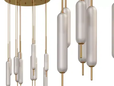 Cumberland Round Chandelier by lightology 3D model