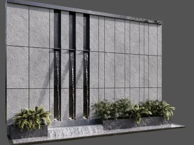 WATERFALL FOUNTAIN CASCADE  NO15 A 3D model