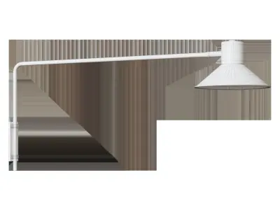 Wall lamp Plass black 3D model