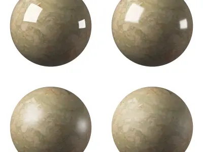 Breccia Terrazzo Marble Porcelain Tiles - Set 08 Texture