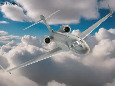  Special Mission Aircraft in Flight 