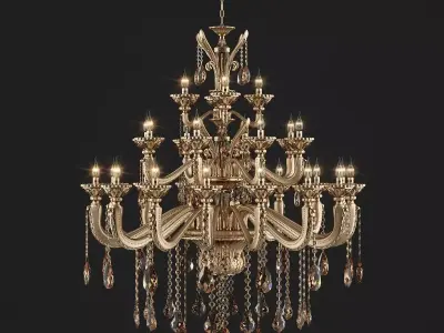 698282 Alzata Osgona Chandelier 3D model