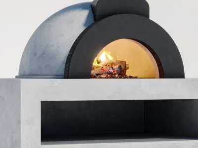 Pompeian BBQ 3D model