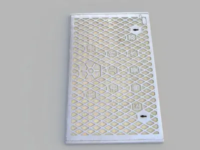 Sewer Grate 14 3D model